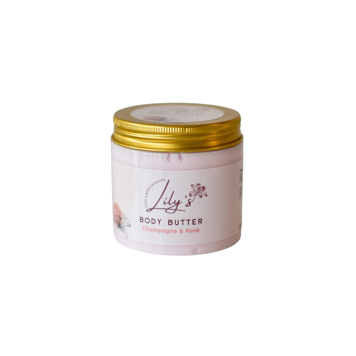Body Butter – Champagne and Rose Scented – 200ml